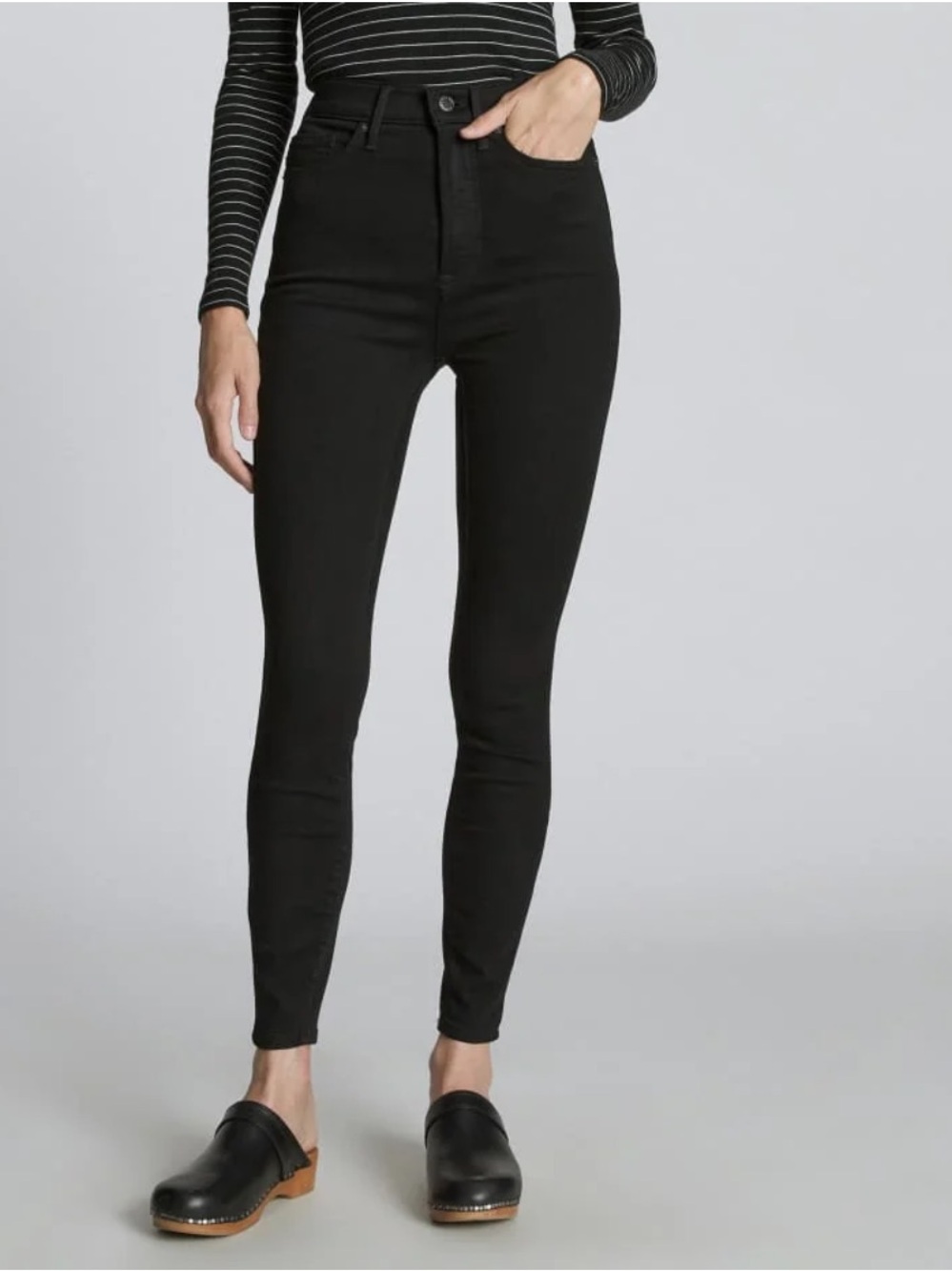 Everlane the curvy high rise skinny jeans size 30 regular